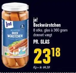 Poetzsch Padborg ja! Bockwürstchen tilbud
