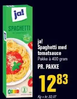 Poetzsch Padborg ja! Spaghetti med tomatsauce tilbud