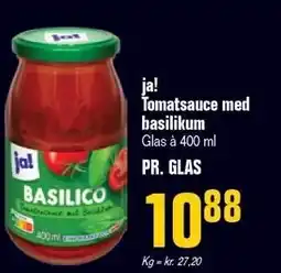 Poetzsch Padborg ja! Tomatsauce med basilikum tilbud