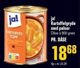 Poetzsch Padborg ja! Kartoffelgryde med pølser tilbud