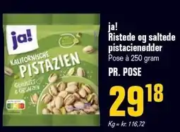 Poetzsch Padborg ja! Ristede og saltede pistacienødder tilbud
