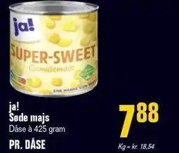 Poetzsch Padborg ja! Søde majs tilbud