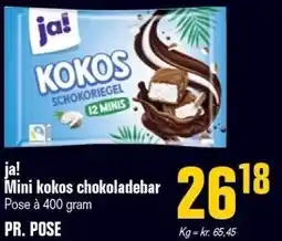 Poetzsch Padborg ja! Mini kokos chokoladebar tilbud