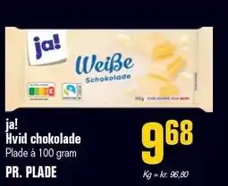 Poetzsch Padborg ja! Hvid chokolade tilbud