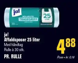 Poetzsch Padborg ja! Affaldsposer 25 liter tilbud
