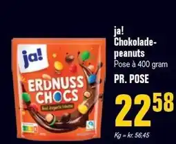 Poetzsch Padborg ja! Chokoladepeanuts tilbud