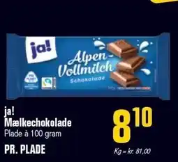 Poetzsch Padborg ja! Mælkechokolade tilbud