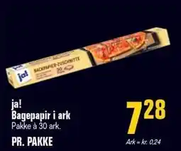 Poetzsch Padborg ja! Bagepapir i ark tilbud