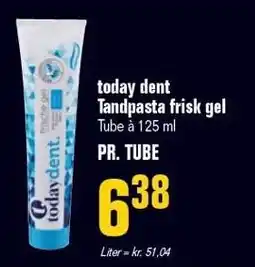 Poetzsch Padborg today dent Tandpasta frisk gel tilbud