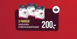 Skousen Støvsugerposer tilbud