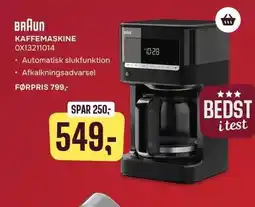 Skousen Kaffemaskine tilbud