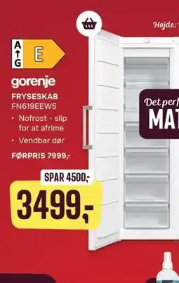 Skousen Fryseskab tilbud