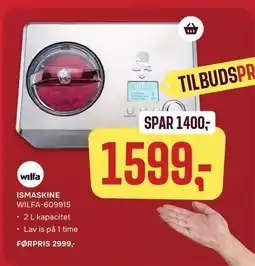 Skousen Ismaskine tilbud