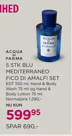 Salling 5 STK BLU MEDITERRANEO FICO DI AMALFI SET tilbud