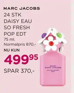 Salling 24 STK DAISY EAU SO FRESH POP EDT tilbud