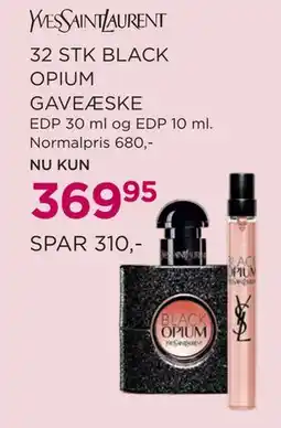 Salling 32 STK BLACK OPIUM GAVEÆSKE tilbud