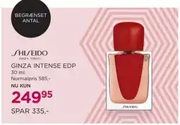 Salling GINZA INTENSE EDP tilbud