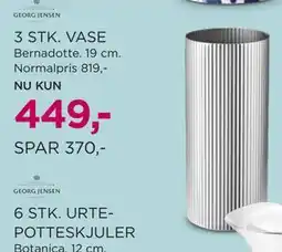 Salling 3 STK. VASE tilbud