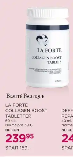 Salling LA FORTE COLLAGEN BOOST TABLETTER tilbud