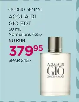 Salling ACQUA DI GIÒ EDT tilbud