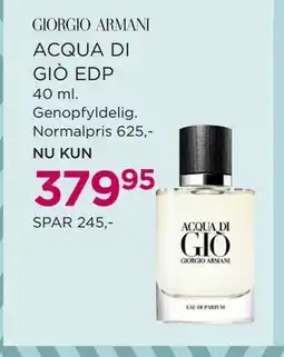 Salling ACQUA DI GIÒ EDP tilbud
