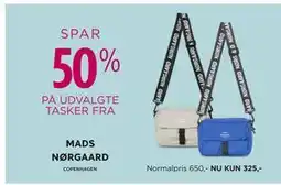 Salling 50% PÅ UDVALGTE TASKER tilbud
