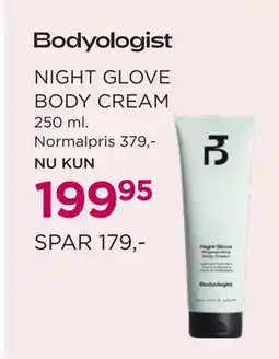 Salling NIGHT GLOVE BODY CREAM tilbud