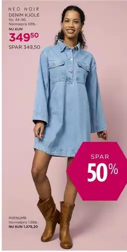 Salling DENIM KJOLE tilbud