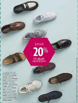 Salling SPAR 20% PÅ ALLE HERRESKO tilbud