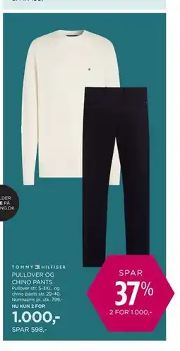 Salling PULLOVER OG CHINO PANTS tilbud