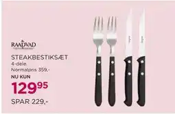 Salling STEAKBESTIKSÆT tilbud