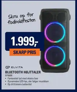 El-Salg BLUETOOTH HØJTTALER tilbud