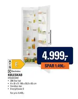 El-Salg KØLESKAB tilbud
