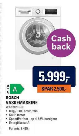 El-Salg VASKEMASKINE tilbud