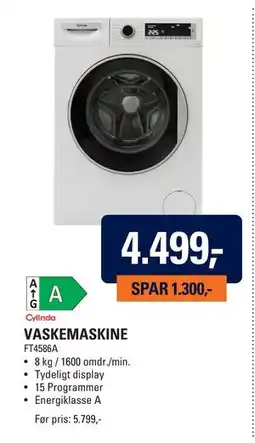 El-Salg VASKEMASKINE tilbud