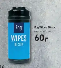 Johannes Fog Fog Wipes 80 stk tilbud