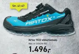 Johannes Fog Airtox TX22 sikkerhedssko tilbud
