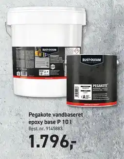 Johannes Fog Pegakote vandbaseret epoxy base P 10 l tilbud