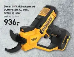 Johannes Fog Dewalt 18 V XR beskæresaks DCMPP568N-XJ, ekskl. batteri og lader tilbud