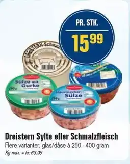 Otto Duborg Dreistern Sylte eller Schmalzfleisch tilbud