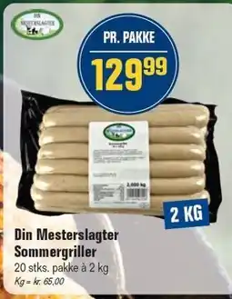Otto Duborg Din Mesterslagter Sommergriller tilbud