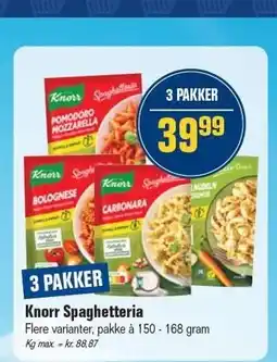Otto Duborg Knorr Spaghetteria tilbud