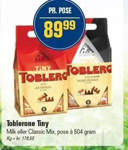 Otto Duborg Toblerone Tiny tilbud