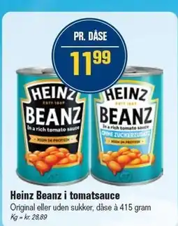 Otto Duborg Heinz Beanz i tomatsauce tilbud