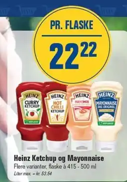 Otto Duborg Heinz Ketchup og Mayonnaise tilbud