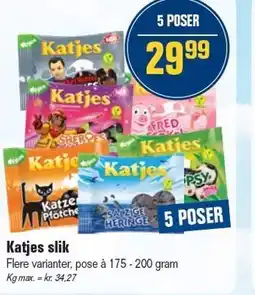 Otto Duborg Katjes slik tilbud
