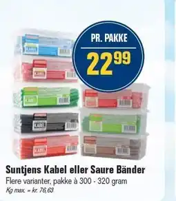 Otto Duborg Suntjens Kabel eller Saure Bänder tilbud