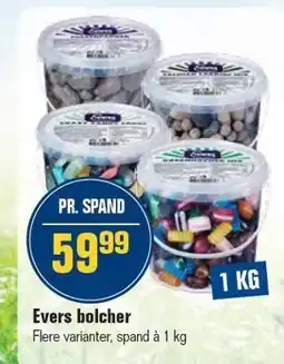 Otto Duborg Evers bolcher tilbud