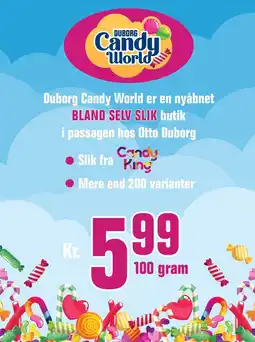 Otto Duborg Duborg Candy World tilbud