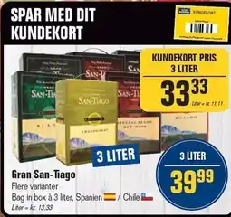 Otto Duborg Gran San-Tiago tilbud